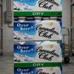 Canadian Club Dry Cans 24 Pack