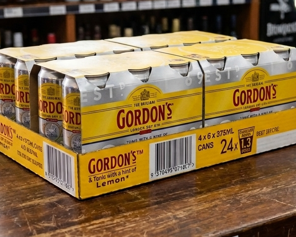 Gordons Gin & Tonic with Lemon 24 Cans