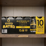 Hard Rated Alcoholic Lemon Cans 10 Pack