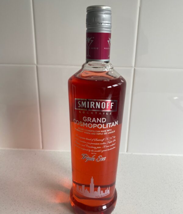 Smirnoff Grand Cocktail Cosmopolitan Triple Sec