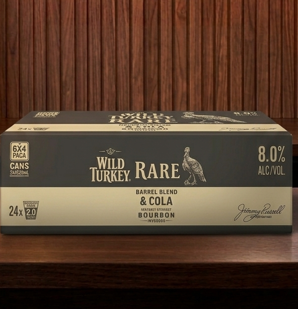 Wild Turkey Rare Barrel Blend Cola & Bourbon 24 Cans