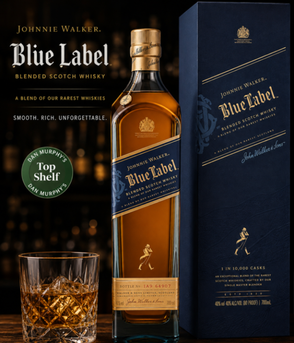 Johnnie Walker Blue Label Blended Scotch Whisky 700mL
